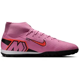 Nike ZM Superfly 10 Academy TF für Herren Fussball-Hartplatzschuhe MAGIC FLAMINGO/BLACK-TOTAL CRIMSON, 39