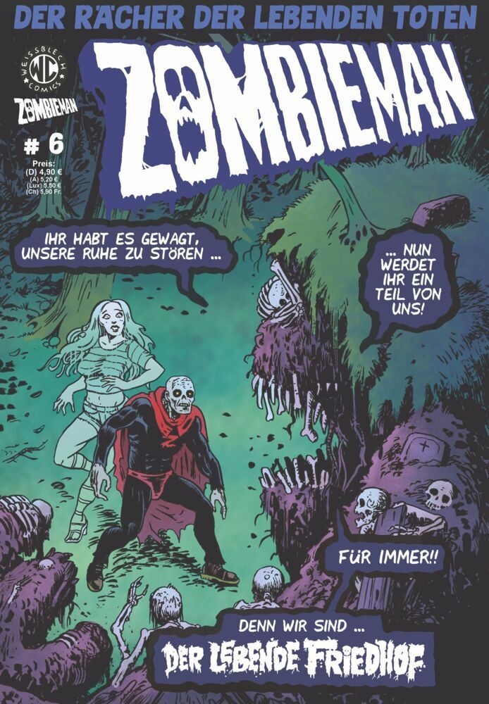 Zombieman 6 - Levin Kurio  Geheftet