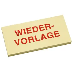 inFO WIEDERVORLAGE Haftmarker 3,5 x 7,0 cm