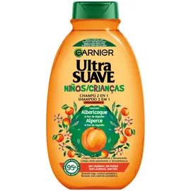 Garnier Ultra Suave Apricot 2-in-1-Shampoo für Kinder 400 ml