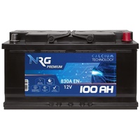 NRG Premium Autobatterie 12V 100Ah ersetzt 88AH 90AH 92AH 95AH Batterie