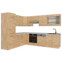 Vicco Herdumbauschrank Eckküche Fame-Line 227 x 60 x 0