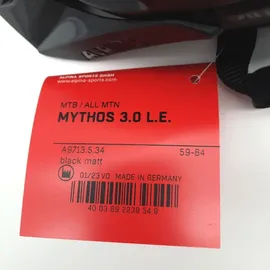 Alpina Mythos 3.0 L.E. 59-64 cm black matt 2019