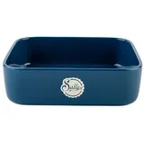 sallys Stoneware Ofenform - eckig - Night Blue - Klein