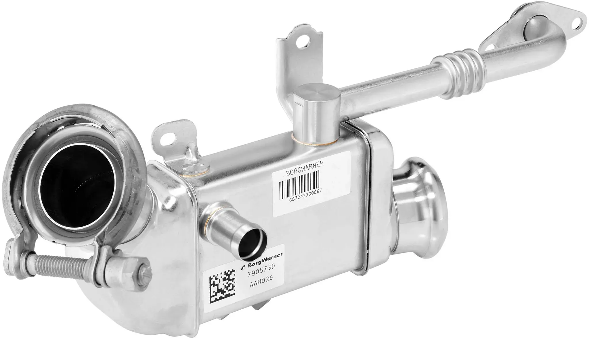 BORGWARNER Kühler, Abgasrückführung 790573d für Iveco
