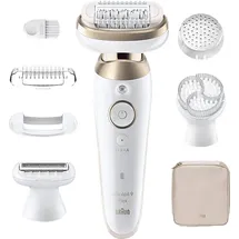 Braun Silk·épil 9 Flex 9-060 3D Wet & Dry weiß/gold