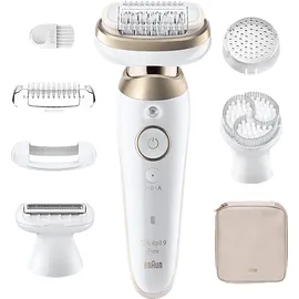 Braun Silk·épil 9 Flex 9-060 3D Wet & Dry weiß/gold