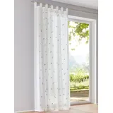 Heine Gardine HEINE HOME Gr. 3, weiß, bunt, B:140cm H:225cm, Polyester, Gardinen, Gardine
