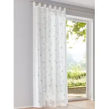 Heine Gardine HEINE HOME Gr. 3, weiß, bunt, B:140cm H:225cm, Polyester, Gardinen, Gardine