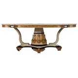 Xlmoebel Esstisch Luxus Esszimmertisch Esstisch Holz Tisch Barock Ess Möbel (1-St., Esstisch), Hergestellt in Europa beige
