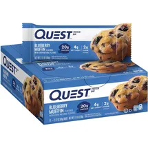 Quest Nutrition Proteinriegel Blueberry Muffin Riegel 12 x 60 g