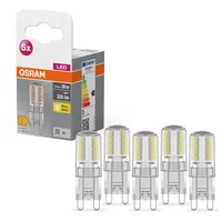 Osram LED-Lampe 20 30W G9 warmweiß 5 St.