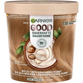 Garnier GOOD Dauerhafte Haarfarbe 7.12 Latte Macchiato Braun