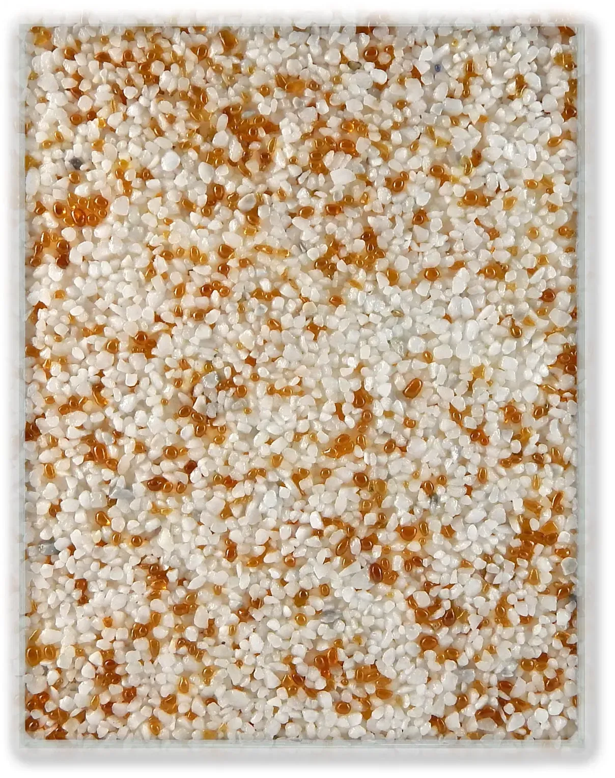 Terralith Farbmuster Kompaktboden mix bianco 109