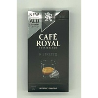 100 Cafe Royal Kapseln für Nespresso Classic Ristretto 16 Sorten 5,78€/100gr.