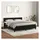 vidaXL Boxspringbett 180 x 200 cm Schwarz