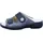 Finn Comfort Zeno Platin/Schwarz - Pantolette - Marken, Schwarz, leder (maglia/naoppaseda/stretch), Größe 37 EU