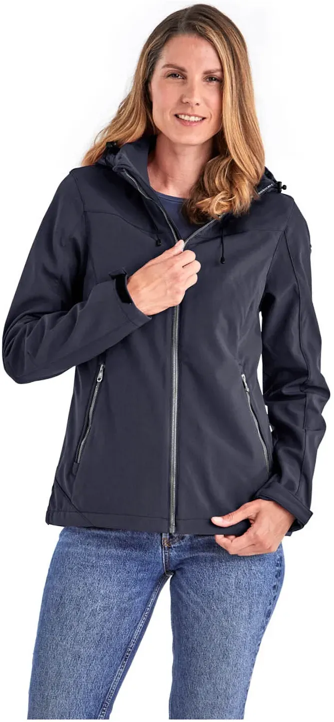 Softshelljacke »Damen Softshelljacke«, Gr. 48, navy, , 95414337-48