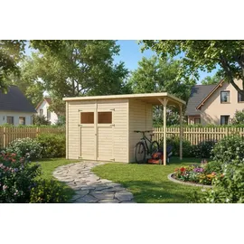 BERTILO Amrum 3 Plus 3,86 x 1,80 m Natur