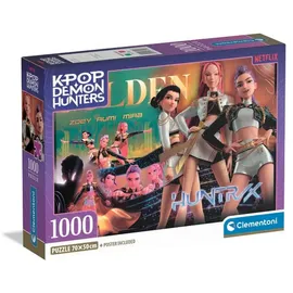 Clementoni S.p.A 1000 T High Quality Collection Compact KPop Demon Hunters