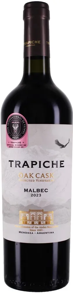 Trapiche Oak Cask Malbec 2023 - Rotwein / trocken - Argentinien / Mendoza - Malbec / Trapiche