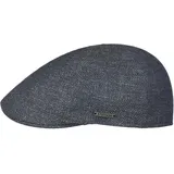 Stetson Texas Taleco Flatcap Schirmmütze meliert Herren Frühling Sommer blau-grau 55 cm - 55
