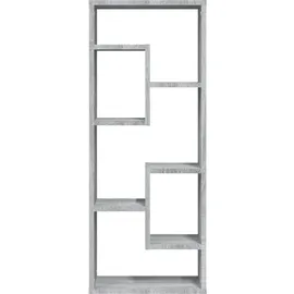 vidaXL Wandregal 36 x 16 x 90 cm Grau