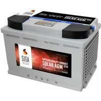 Solarbatterie 70AH 12V AGM GEL USV Batterie Versorgungsbatterie Wohnmobil Boot