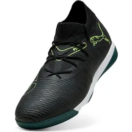 Puma Future 8 Match It Fussballschuh, Black Fizzy Light Green Terrain, 45 EU