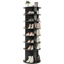Vevor Schuhregal 598 x 598 x 180,5 cm drehbar / Schwarz
