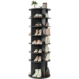 Vevor Schuhregal 598 x 598 x 180,5 cm drehbar / Schwarz