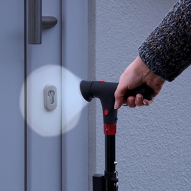 Wenko Multifunktionaler Spazierstock mit LED-Licht