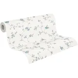 A.S. Création Maison Charme Vliestapete 0,53 x 10,05 m 390713 Creme/Grau/Blau