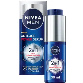 NIVEA MEN Anti-Age 2in1 Power Serum gegen Pigmentflecken für Herren