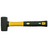 PROREGAL® Hammer Stemmhammer 1kg Fiberglasstiel mit Gummigriff, Abbruchhammer
