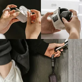 Ringke Onyx Airpods Pro 2 Hülle, Gepanzerte Abdeckung Für Kopfhörer, Schwarz - Schwarz