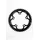 Rotor Bike Components Noq Kettenblatt Schwarz 36 Zähne