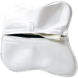 Acavallo Pocket Halfpad Memory Foam mit Einlagen L Schwarz