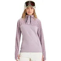 Roxy Sayna Fleece Half Zip Damen Violett XS
