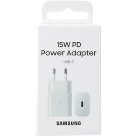 Samsung Power Adapter (15W Schnellladefunktion) ohne Kabel weiß