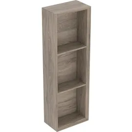 Geberit Regal 22,5x70x13,2cm, recht., nuss/Mel. Struk.