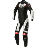 Alpinestars GP Plus 2tlg. Damen - Schwarz/Weiß/Neon-Rot - 40