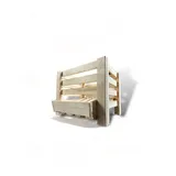 Promadino Kartoffel- & Obsthorde 40 x 36 x 33 cm 1-tlg. beige