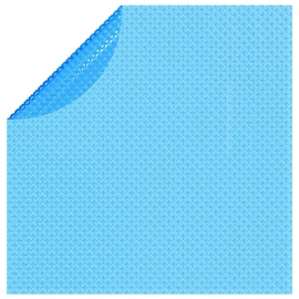 vidaXL Runde Pool-Abdeckung PE Blau 549 cm