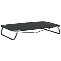 vidaXL Hundesofa vidaXL Klappbar 100 x 65 cm grau
