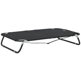 vidaXL Hundesofa vidaXL Klappbar 100 x 65 cm grau