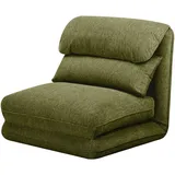Livetastic Schlafsessel, Olivgrün, Metall, Textil, 78x72x85 cm, Bsci, Wohnzimmer, Sessel, Schlafsessel