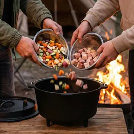 FireRocket Dutch Oven 6 qt 5,5 l Gusseisen