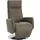 sit&more Relaxsessel Kobra Kunstleder 71 x 110 x 82 cm grau mit Motor und Aufstehhilfe