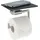 bremermann Toilettenpapierhalter Grau, Metall, 17x13.4x13.5 cm Badaccessoires